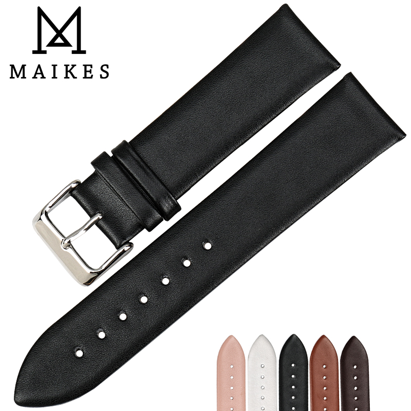 Suede Strap Watch - MAIKES bransoletka do zegarka z prawdziwej
