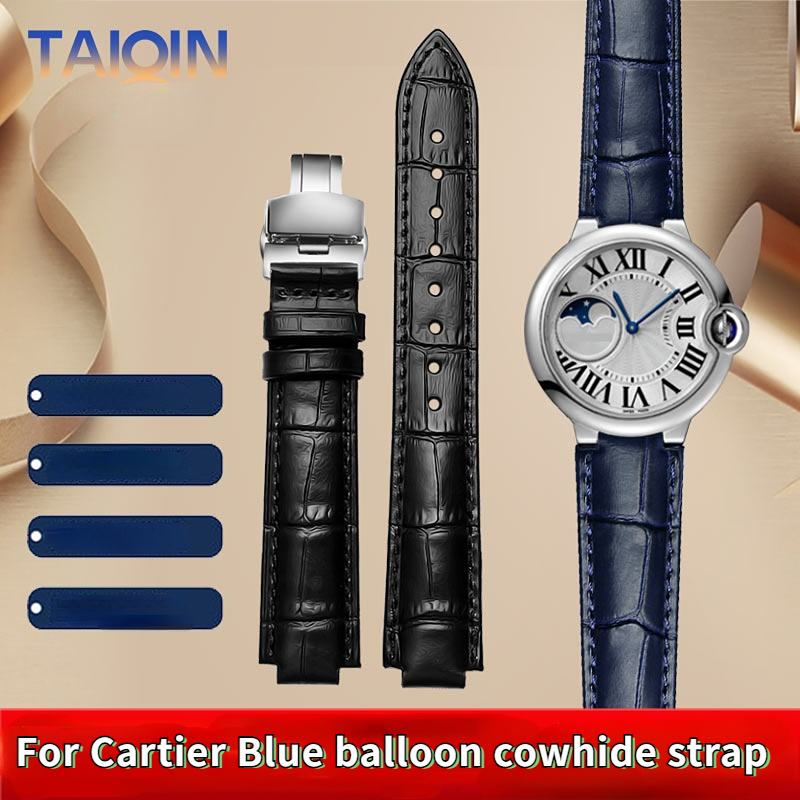 Cartier Watch Tank - 14-8mm 16-8mm 18-11mm 20-12mm 22-14mm mężczyźni