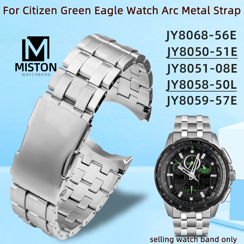 Citizen Watch Promaster - Pasek ze stali nierdzewnej do zakrzywionego