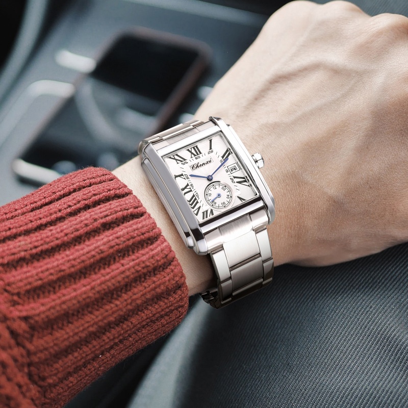 Zegarki kwarcowe CHENXI 8216,  – Cartier Watch Santos recenzja i cena