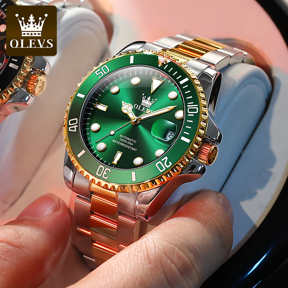 OLEVS 6650 Zegarek Mechaniczny – Rolex Watch Datejust recenzja i cena