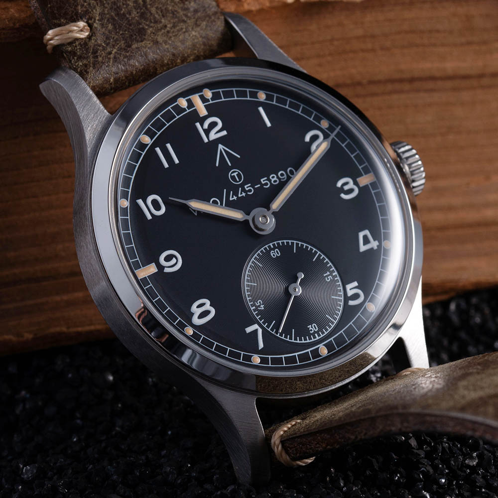 HRUODLAND Herenhorloge Militai – Tropic Strap Vintage recenzja i cena