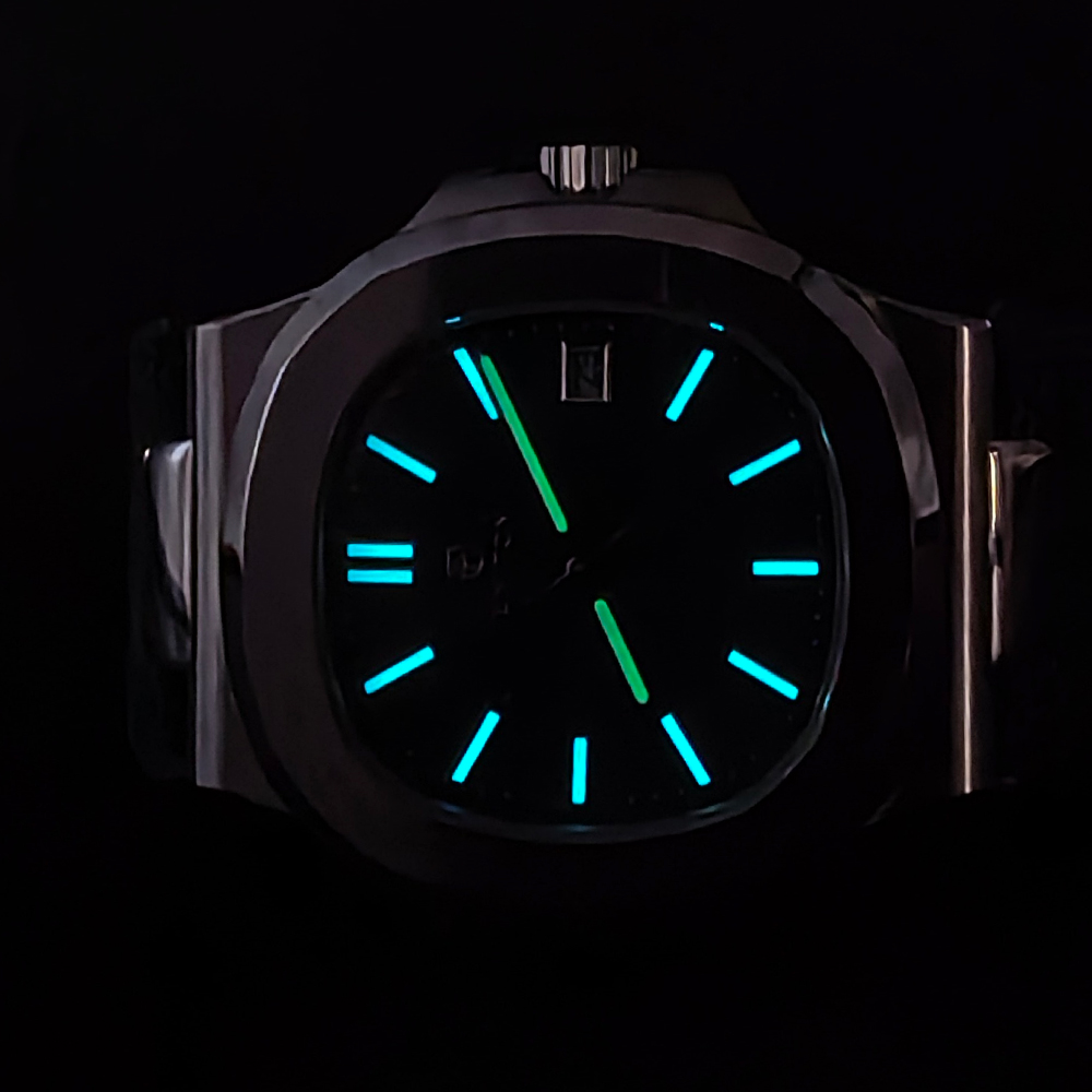 ENITON 38mm Zegarek Mechaniczn – Canvas Strap Watch recenzja i cena