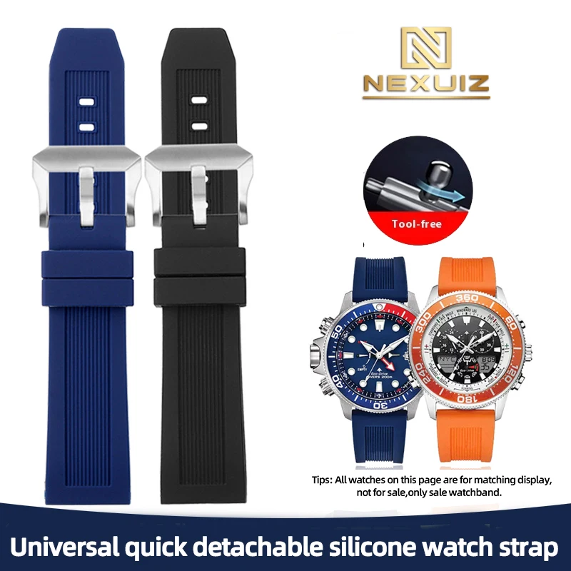 Uniwersalne sportowe silikonow – Citizen Watch Promaster recenzja i cena