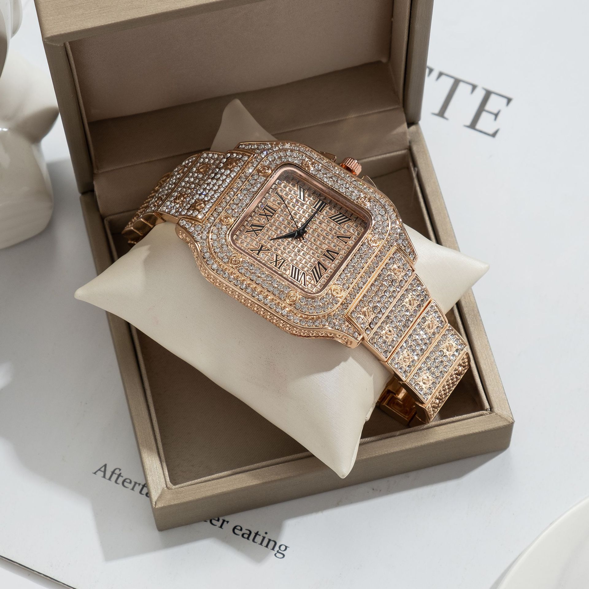 Zegarek męski UTHAI L77, modny – Cartier Watch Tank recenzja i cena