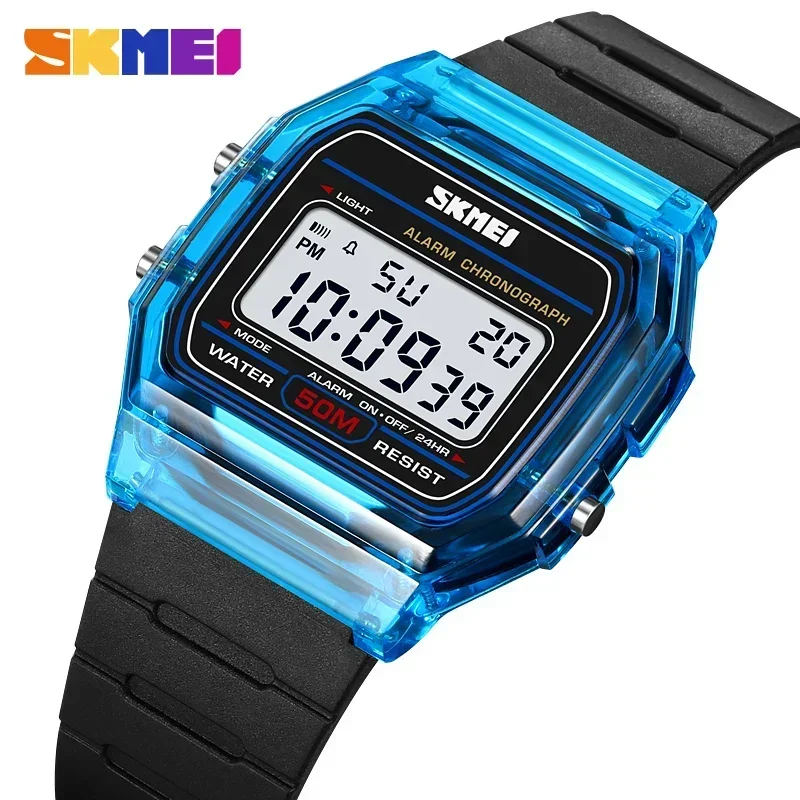 SKMEI 2056 przezroczysty pasek – Rubber Strap Diver recenzja i cena