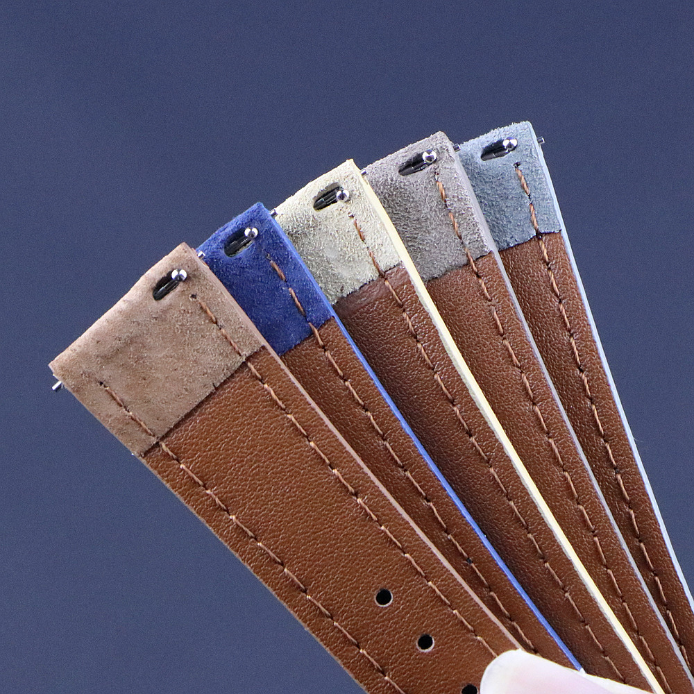 Wysokiej jakości skórzany zams – Suede Strap Watch recenzja i cena