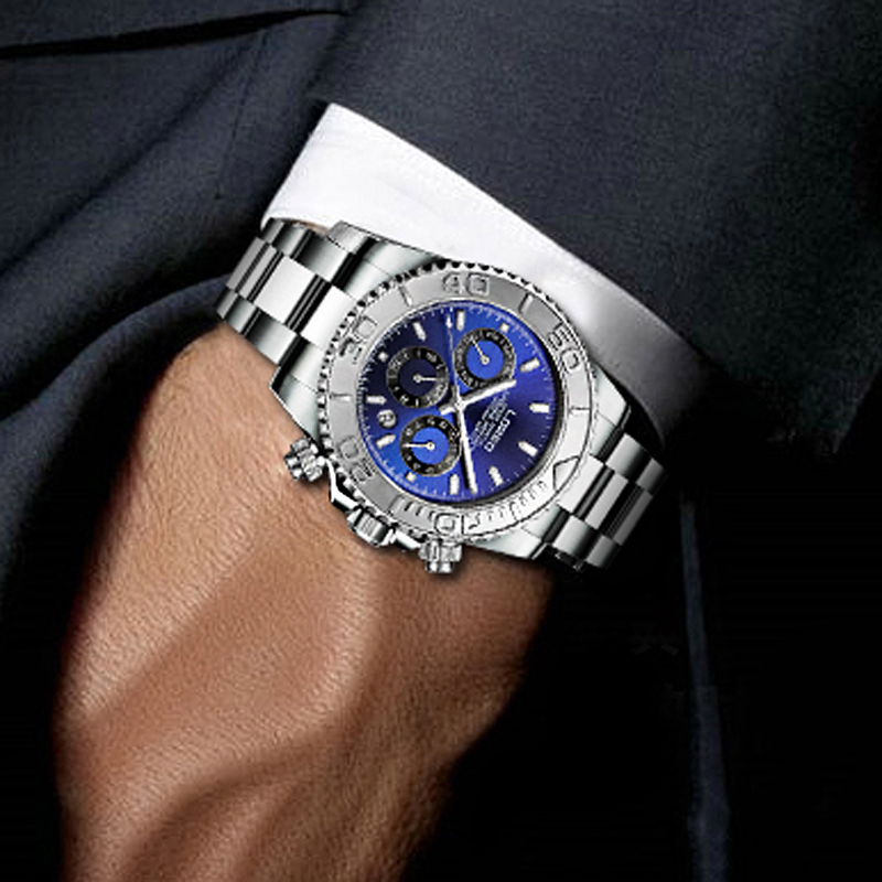 Wodoodporny zegarek męski LORE – Cartier Watch Tank recenzja i cena