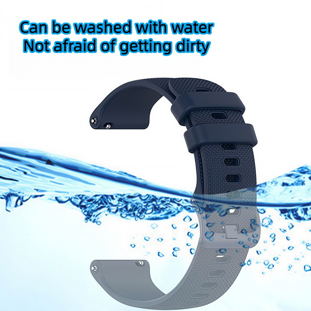 Silikonowy pasek do zegarka z  – Silicone Watch Band 22Mm recenzja i cena